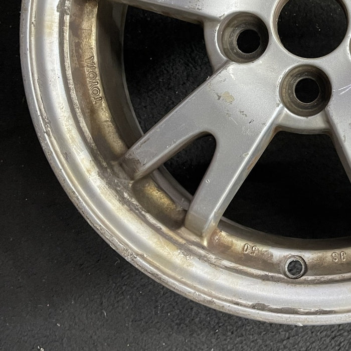 15" PRIUS 10-11 15x6 alloy 5 split spoke silver Original OEM Wheel Rim