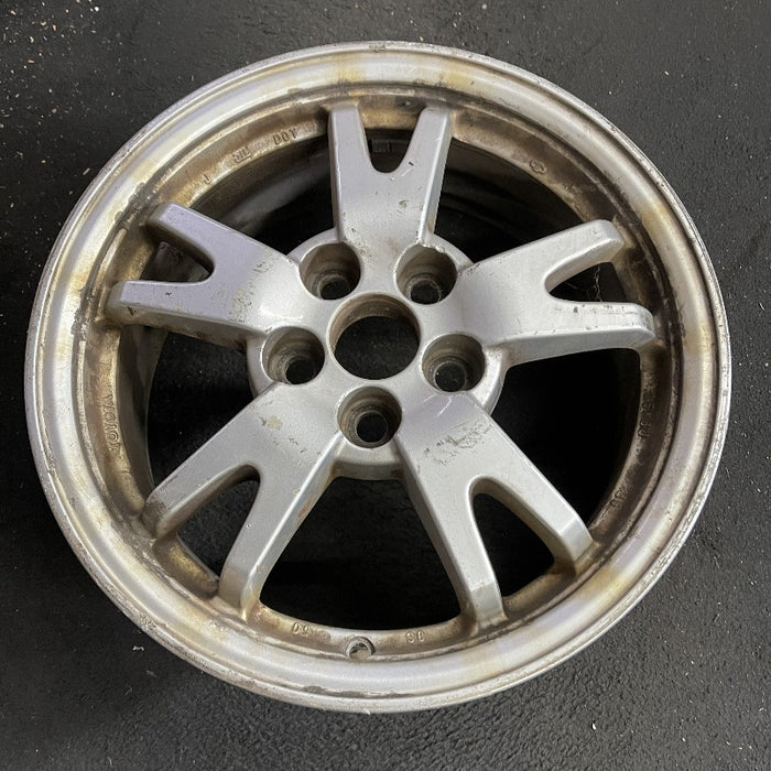 15" PRIUS 10-11 15x6 alloy 5 split spoke silver Original OEM Wheel Rim