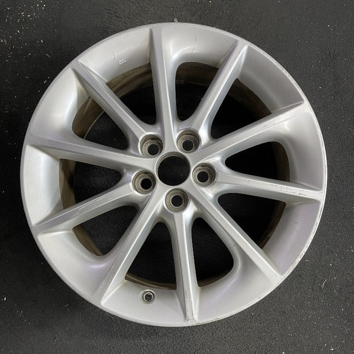 17" LEXUS CT200H 11-13 17x7 alloy 10 spoke silver Original OEM Wheel Rim