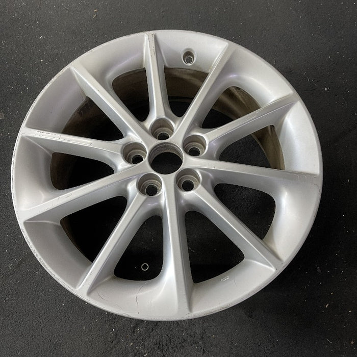 17" LEXUS CT200H 11-13 17x7 alloy 10 spoke silver Original OEM Wheel Rim