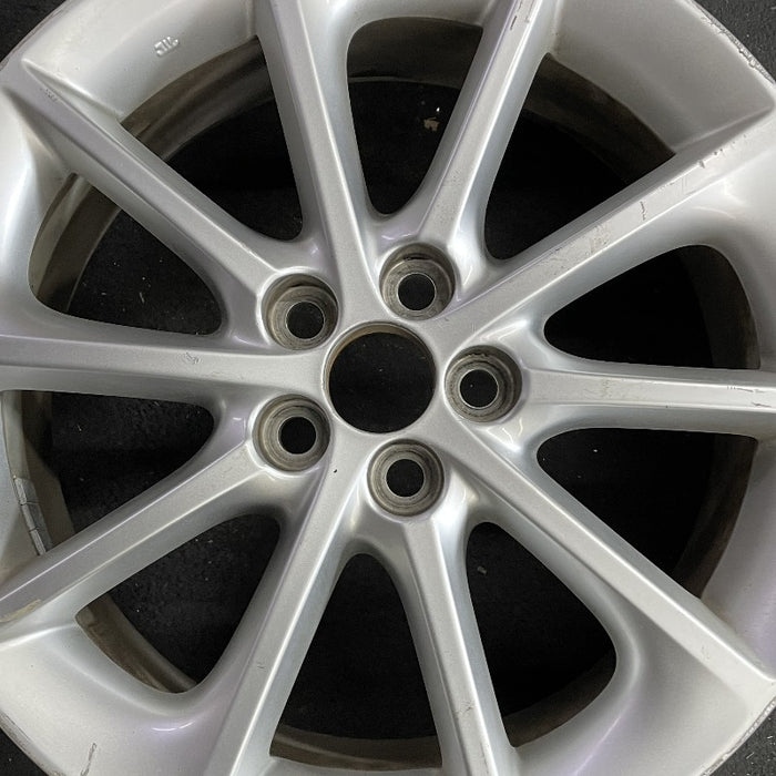 17" LEXUS CT200H 11-13 17x7 alloy 10 spoke silver Original OEM Wheel Rim
