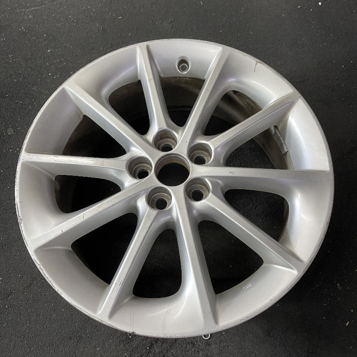 17" LEXUS CT200H 11-13 17x7 alloy 10 spoke silver Original OEM Wheel Rim