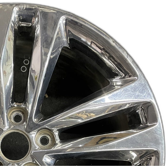 19" SORENTO 14-15 19x7.5 alloy chrome finish V shape large opening Original OEM Wheel Rim