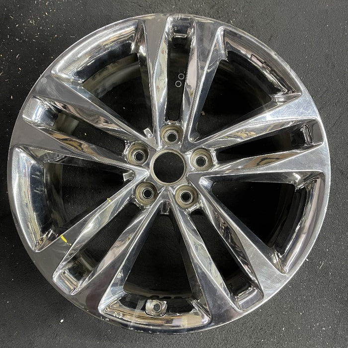19" SORENTO 14-15 19x7.5 alloy chrome finish V shape large opening Original OEM Wheel Rim