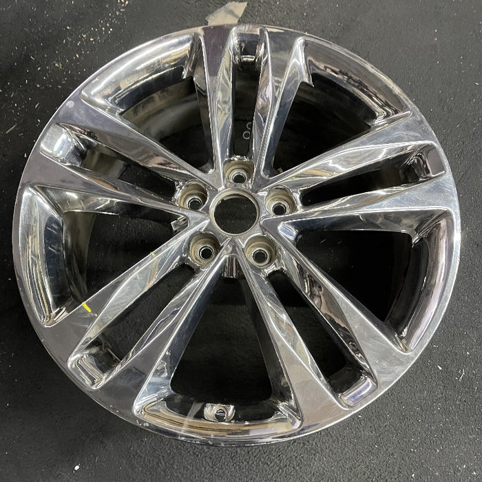19" SORENTO 14-15 19x7.5 alloy chrome finish V shape large opening Original OEM Wheel Rim