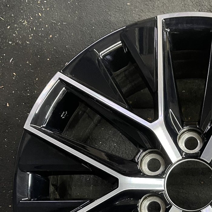 20" GX550 24 20x7.5 alloy machined black Original OEM Wheel Rim