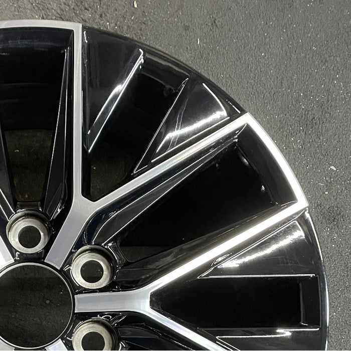 20" GX550 24 20x7.5 alloy machined black Original OEM Wheel Rim