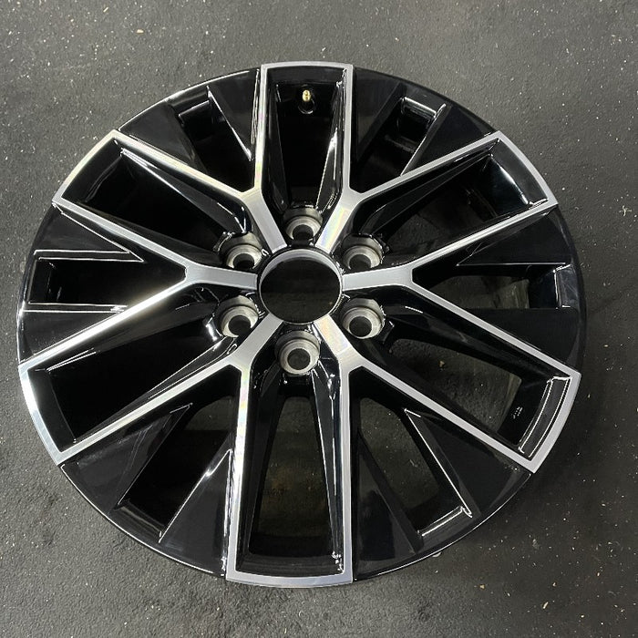 20" GX550 24 20x7.5 alloy machined black Original OEM Wheel Rim