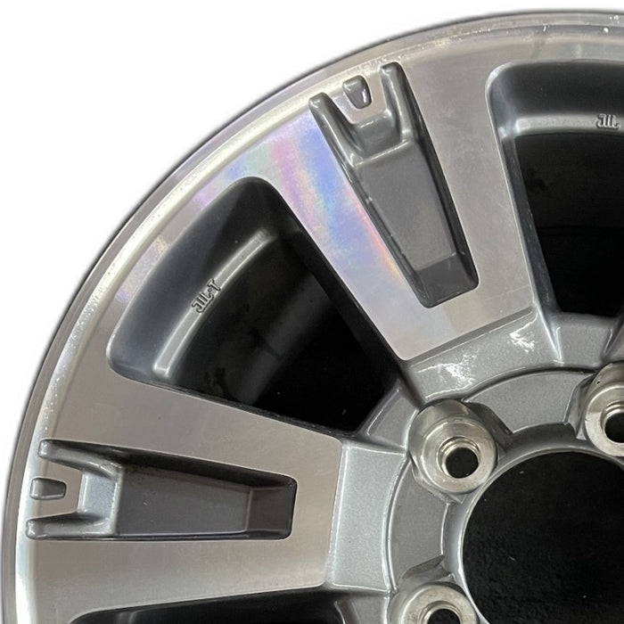 20" TUNDRA 18-21 20x8 alloy 6 spoke exposed lug nuts gray inlay Original OEM Wheel Rim