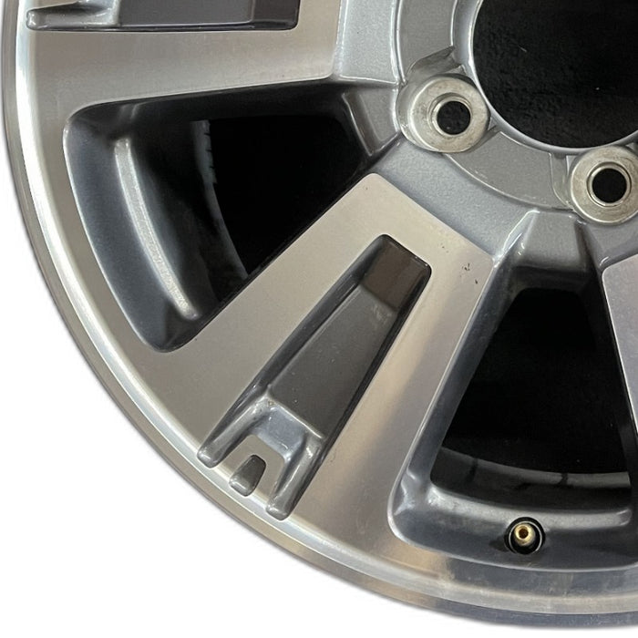 20" TUNDRA 18-21 20x8 alloy 6 spoke exposed lug nuts gray inlay Original OEM Wheel Rim