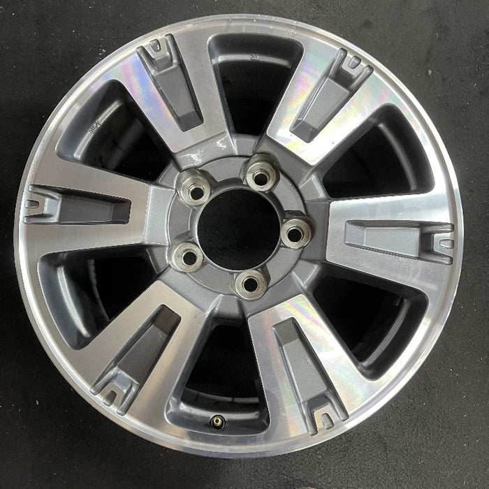 20" TUNDRA 18-21 20x8 alloy 6 spoke exposed lug nuts gray inlay Original OEM Wheel Rim