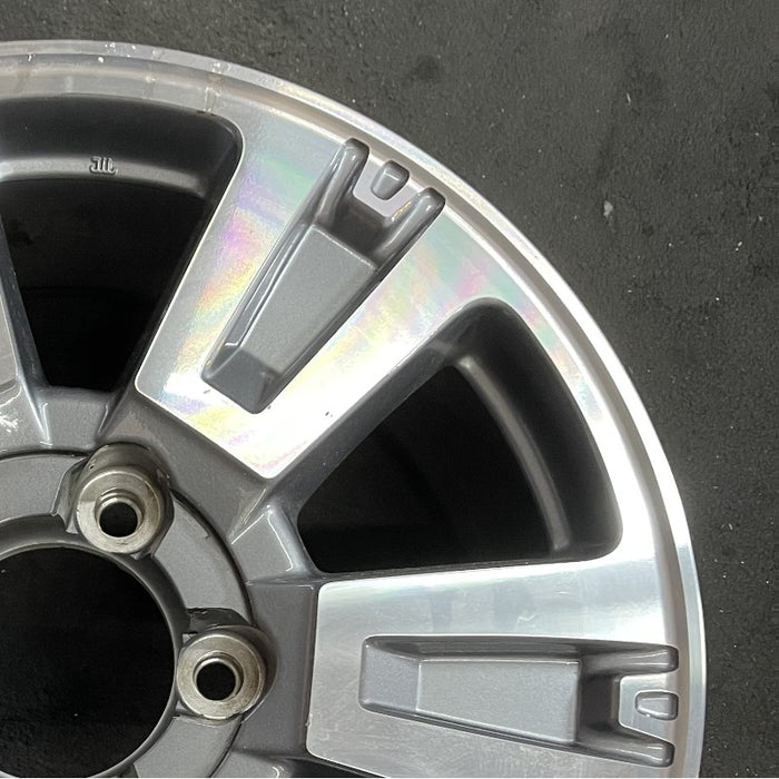 20" TUNDRA 18-21 20x8 alloy 6 spoke exposed lug nuts gray inlay Original OEM Wheel Rim