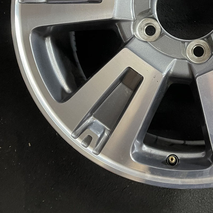 20" TUNDRA 18-21 20x8 alloy 6 spoke exposed lug nuts gray inlay Original OEM Wheel Rim