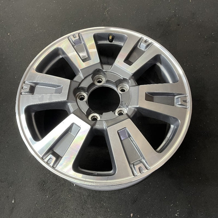 20" TUNDRA 18-21 20x8 alloy 6 spoke exposed lug nuts gray inlay Original OEM Wheel Rim