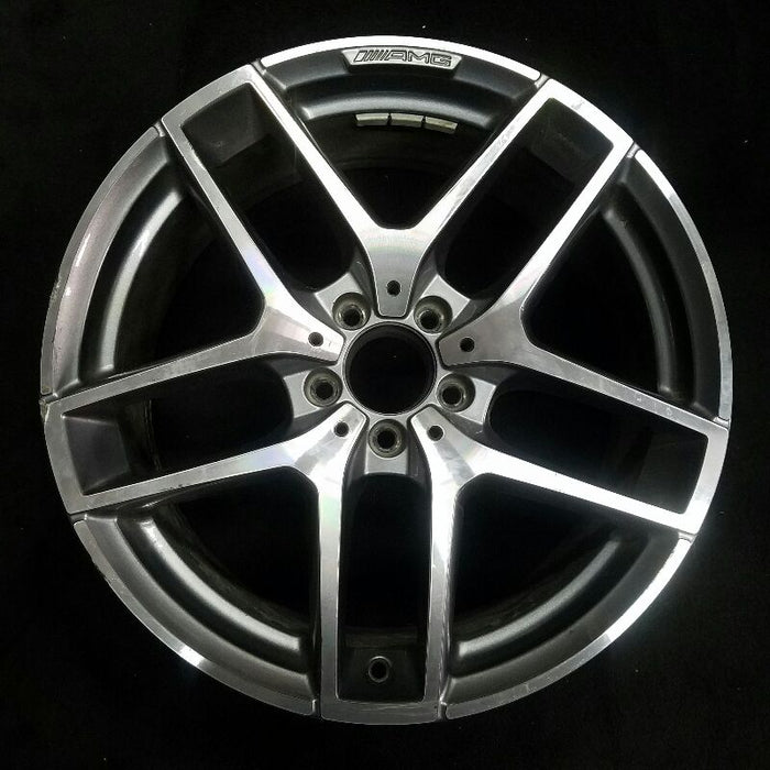 19" MERCEDES GLC-CLASS 16 253 Type GLC300 19x8 10 spoke gray  accents Original OEM Wheel Rim