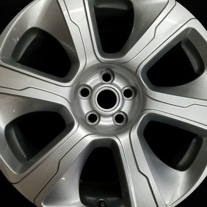 21" RANGE ROVER 18-21 21x9.5 alloy 6 spoke silver L. Original OEM Wheel Rim