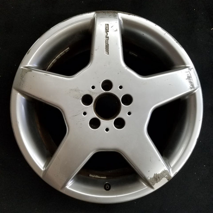 18" MERCEDES CL-CLASS 03-04 215 Type; CL500 18x8.5 5 spoke AMG frt ID 2204013602 Original OEM Wheel Rim