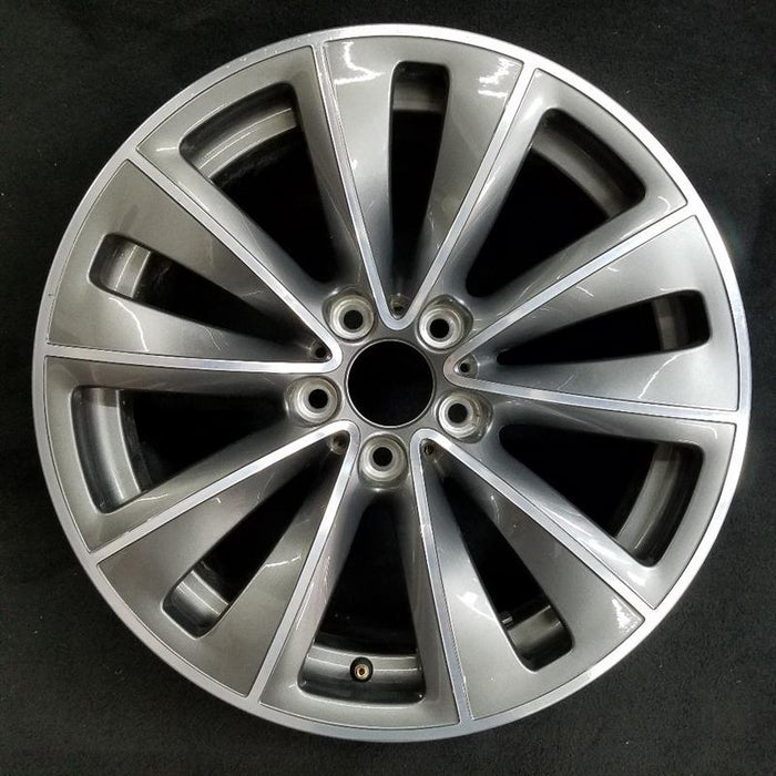 18" BMW 525i 06-07 18x8 alloy 10 spoke double hole in spoke design Original OEM Wheel Rim