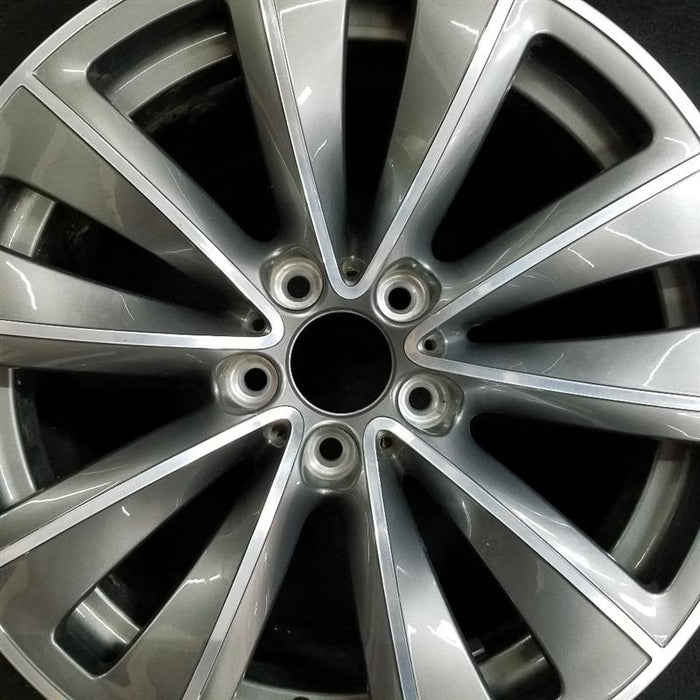 18" BMW 525i 06-07 18x8 alloy 10 spoke double hole in spoke design Original OEM Wheel Rim