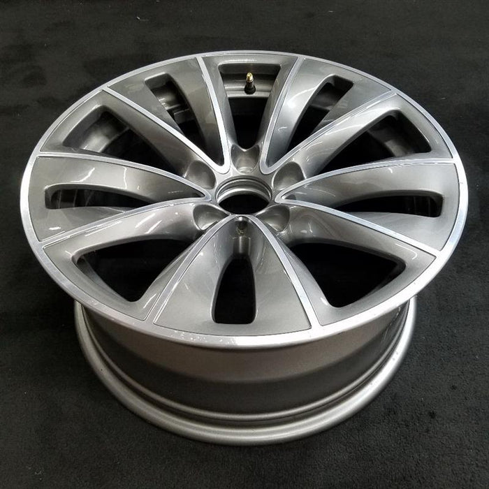 18" BMW 525i 06-07 18x8 alloy 10 spoke double hole in spoke design Original OEM Wheel Rim