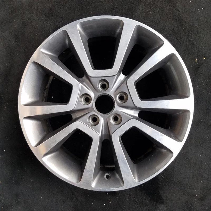 18" CALIBER 10-12 18x7 alloy machined finish 10 spoke Original OEM Wheel Rim