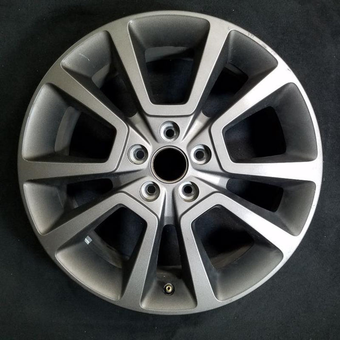 18" CALIBER 10-12 18x7 alloy machined finish 10 spoke Original OEM Wheel Rim