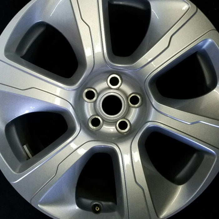 21" RANGE ROVER 18-21 21x9.5 alloy 6 spoke silver L. Original OEM Wheel Rim