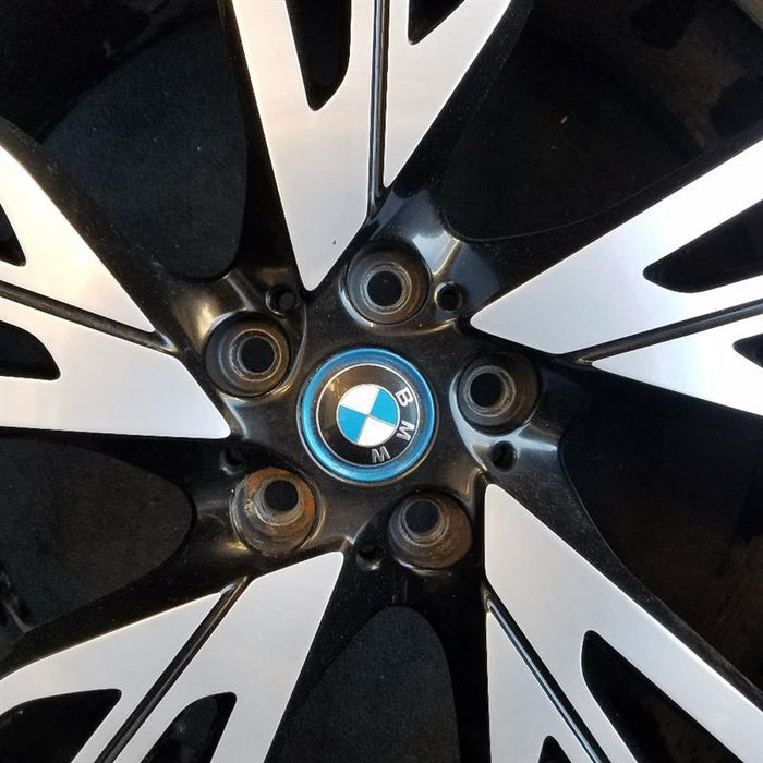 20" BMW i8 14-17 20x7.5 alloy directial frt rear 5 spoke W spoke design R. Original OEM Wheel Rim