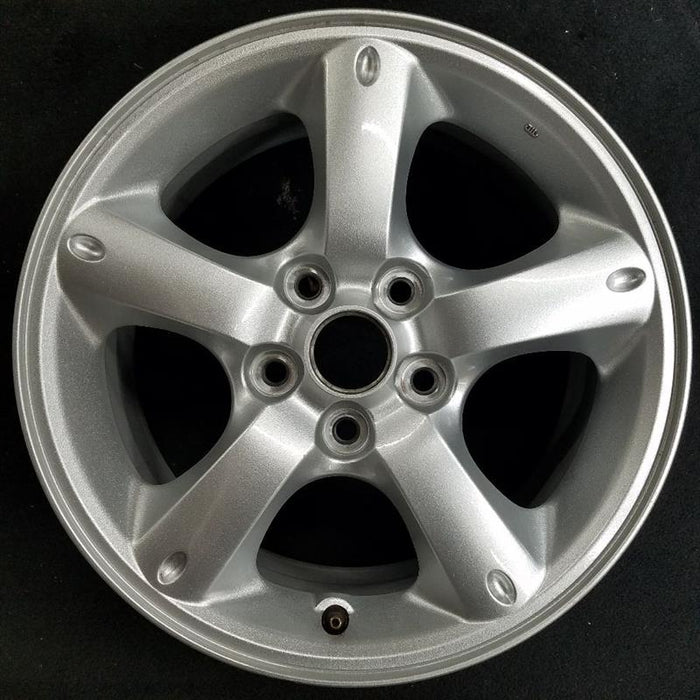 16" MAZDA TRIBUTE 05-06 16x7 5 spoke alloy oval dimples ends Original OEM Wheel Rim