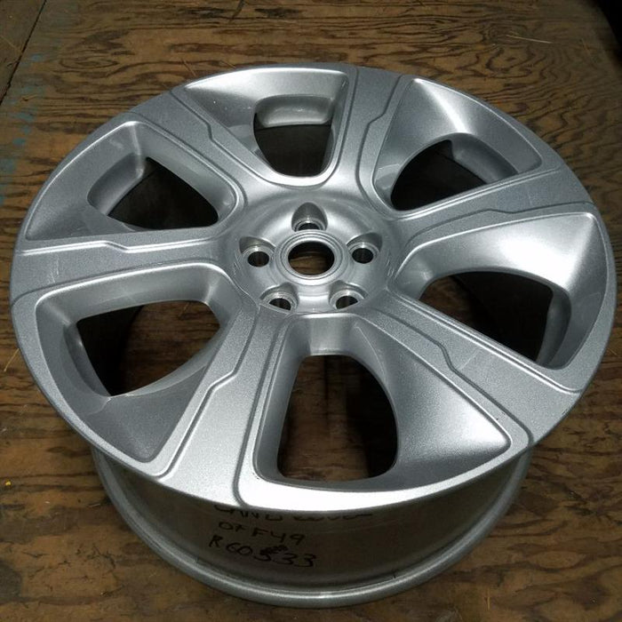 21" RANGE ROVER 18-21 21x9.5 alloy 6 spoke silver R. Original OEM Wheel Rim