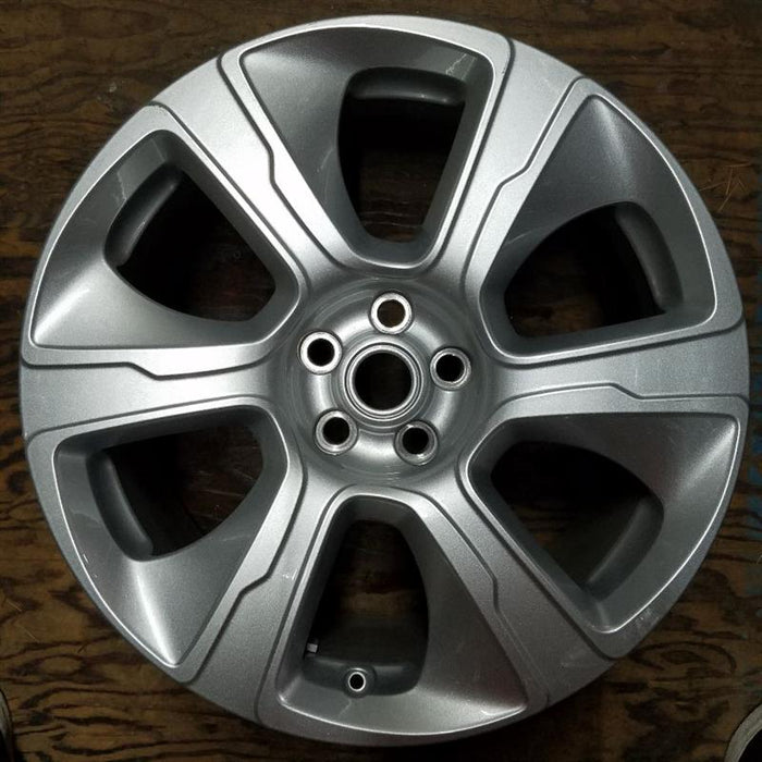 21" RANGE ROVER 18-21 21x9.5 alloy 6 spoke silver R. Original OEM Wheel Rim