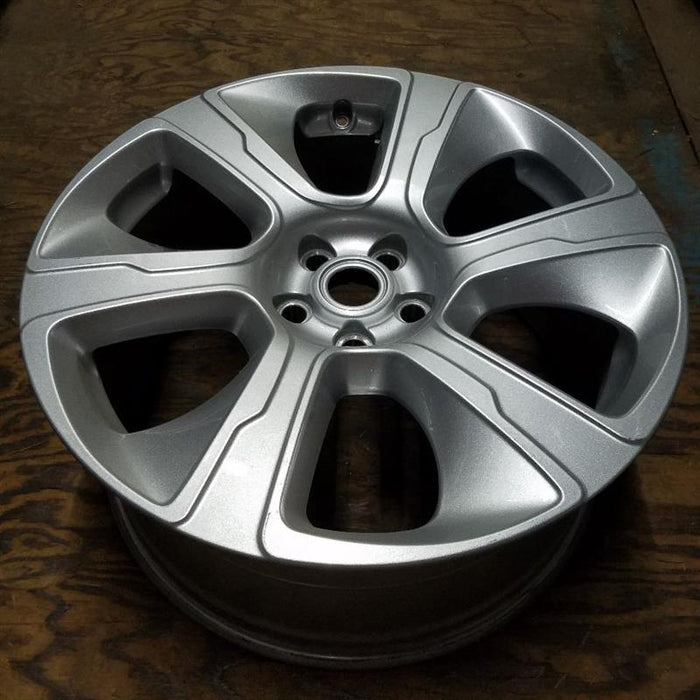 21" RANGE ROVER 18-21 21x9.5 alloy 6 spoke silver R. Original OEM Wheel Rim