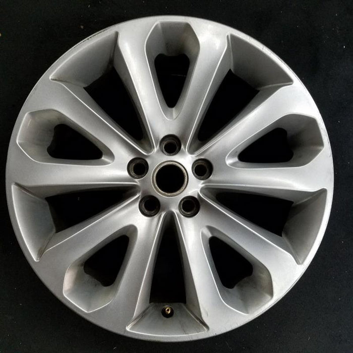 20" RANGE ROVER 13-17 alloy 20x8.5 10 spoke 5 split spoke shadow chrome Original OEM Wheel Rim