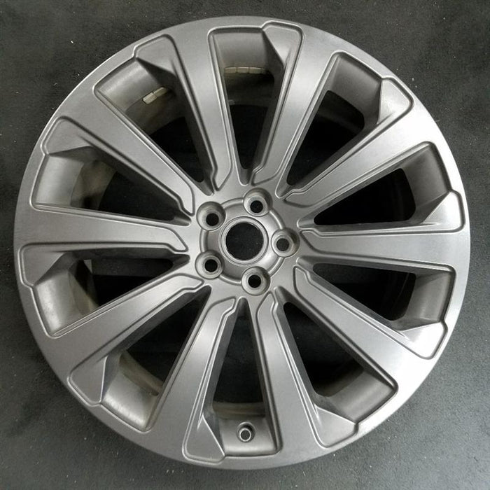 20" VELAR 18 20x8.5 alloy 10 spoke gray Original OEM Wheel Rim