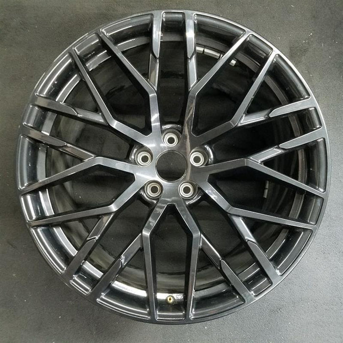 20" AUDI R8 17-18 20x11 rear 20 spoke titanium finish Original OEM Wheel Rim