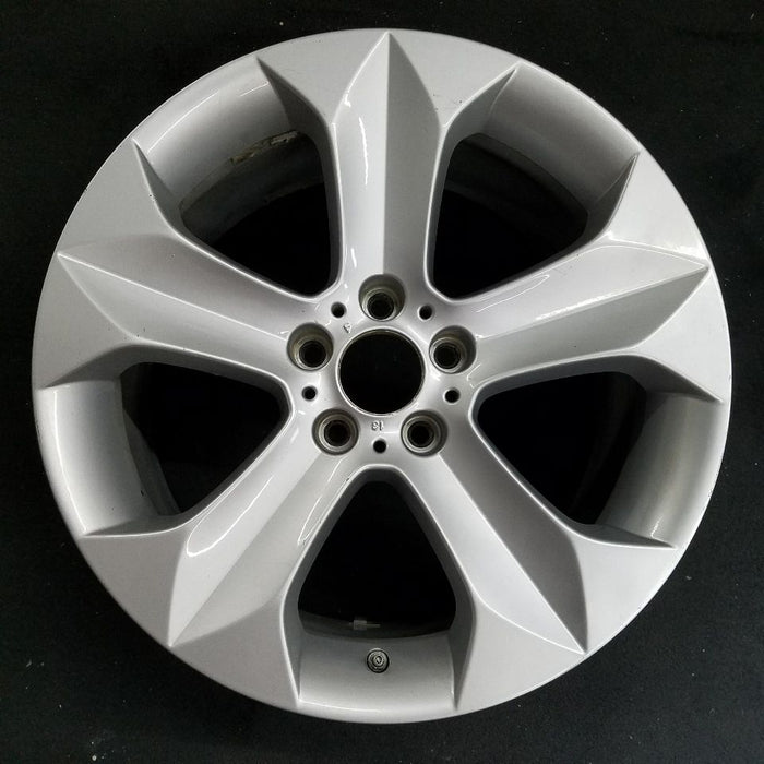 19" BMW X6 08-09 19x9 alloy frt 48mm offset 5 spoke wide groove spoke Original OEM Wheel Rim