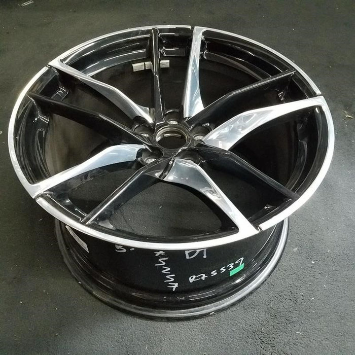 19" GR SUPRA 20 alloy 10 spoke 5 split spoke 19x10 silver black Original OEM Wheel Rim