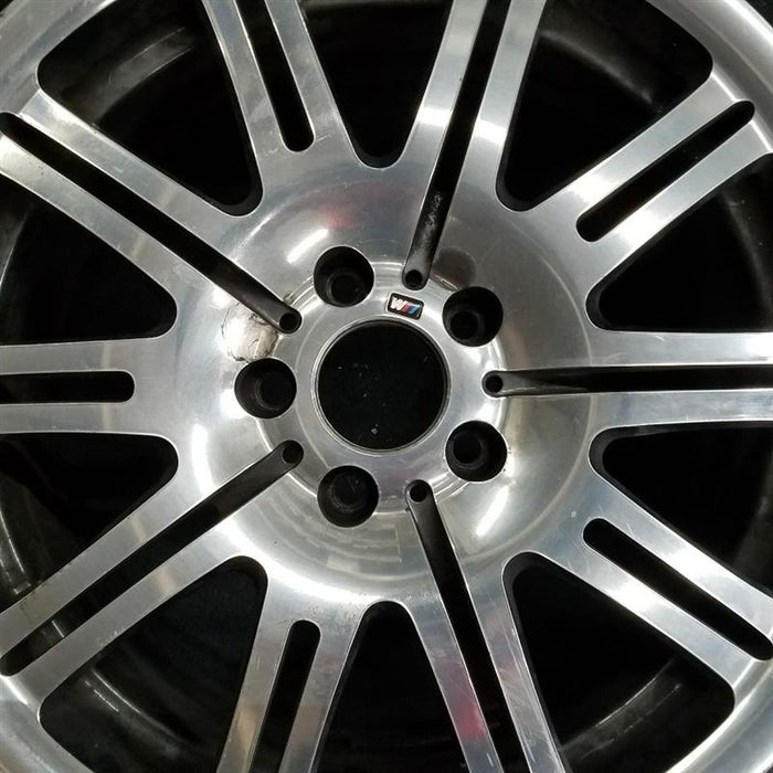 19" BMW M3 01-06 19x8 alloy frt 10 double spoke 47mm offset Original OEM Wheel Rim