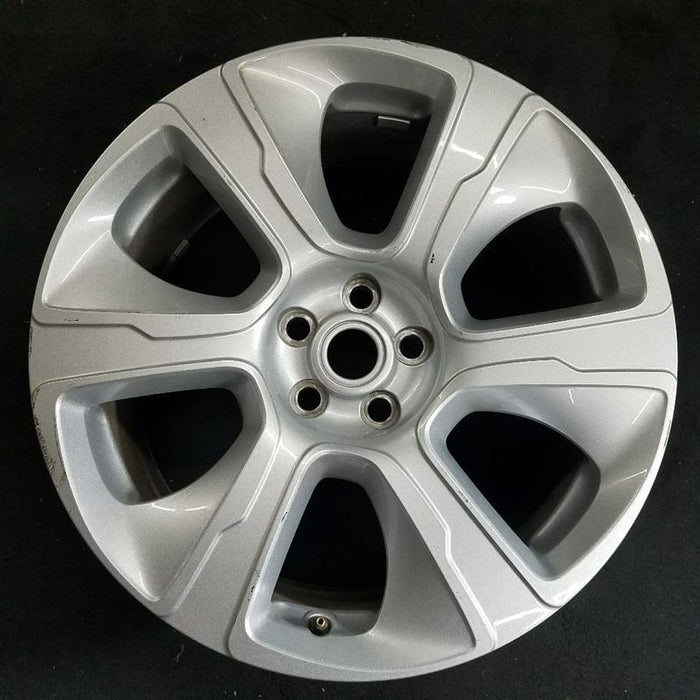 21" RANGE ROVER 18-21 21x9.5 alloy 6 spoke silver R. Original OEM Wheel Rim