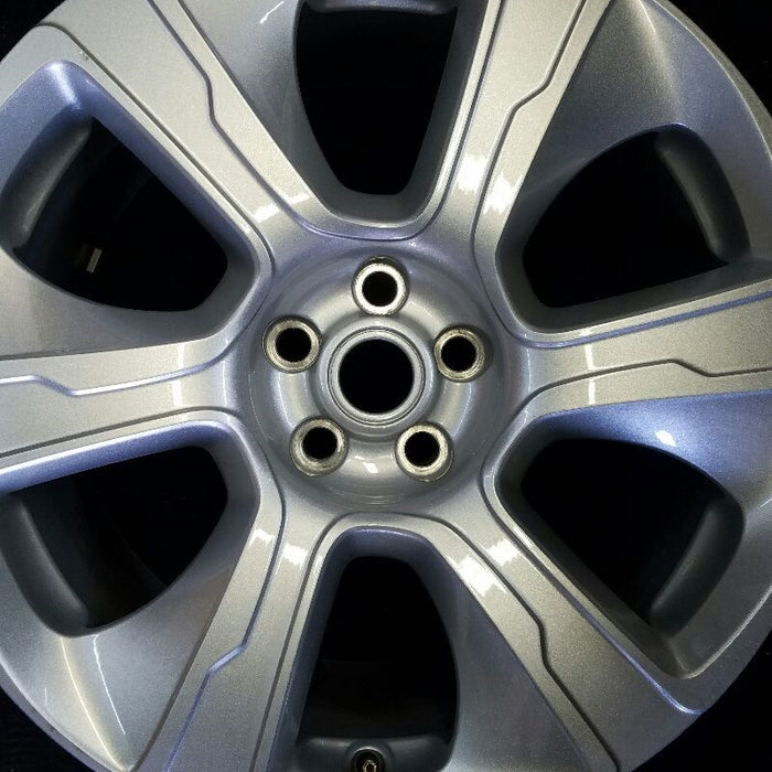 21" RANGE ROVER 18-21 21x9.5 alloy 6 spoke silver R. Original OEM Wheel Rim