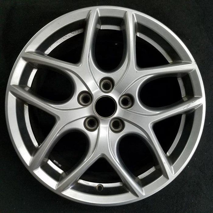 17" FOCUS 15-16 17x7 alloy 10 spoke 5 Y spoke argent Original OEM Wheel Rim