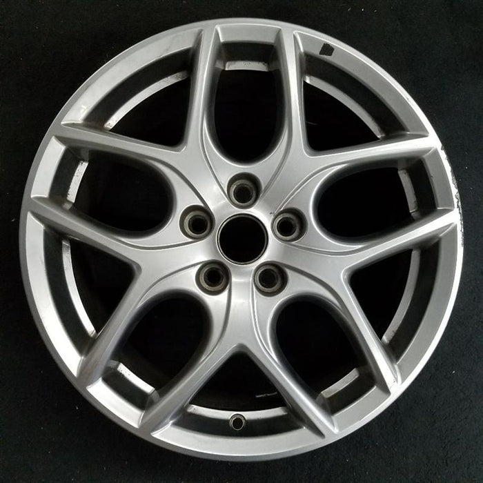 17" FOCUS 15-16 17x7 alloy 10 spoke 5 Y spoke argent Original OEM Wheel Rim