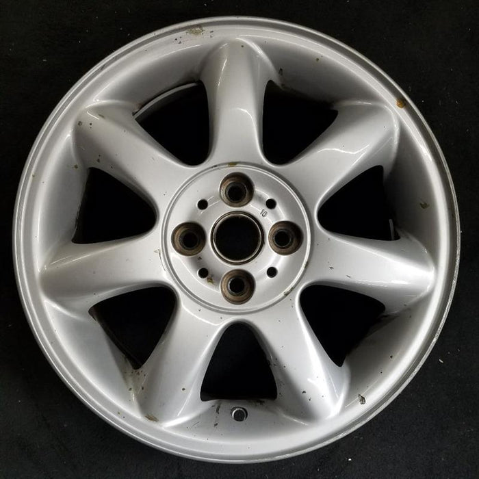 16" CLUBMAN 08-14 16x6.5 alloy 7 spoke tapered end spoke silver Original OEM Wheel Rim