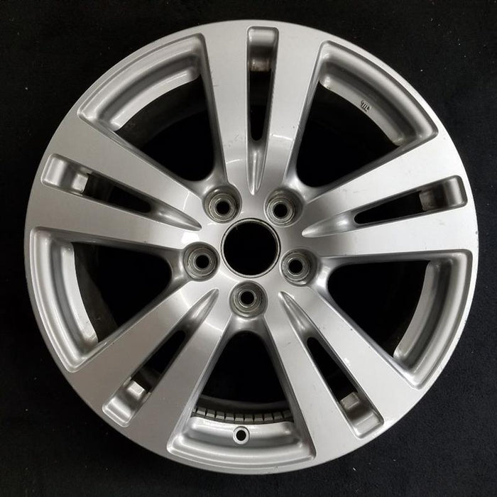 18" PILOT 16-18 18x8 alloy 5 double spoke factory installed face pockets Original OEM Wheel Rim