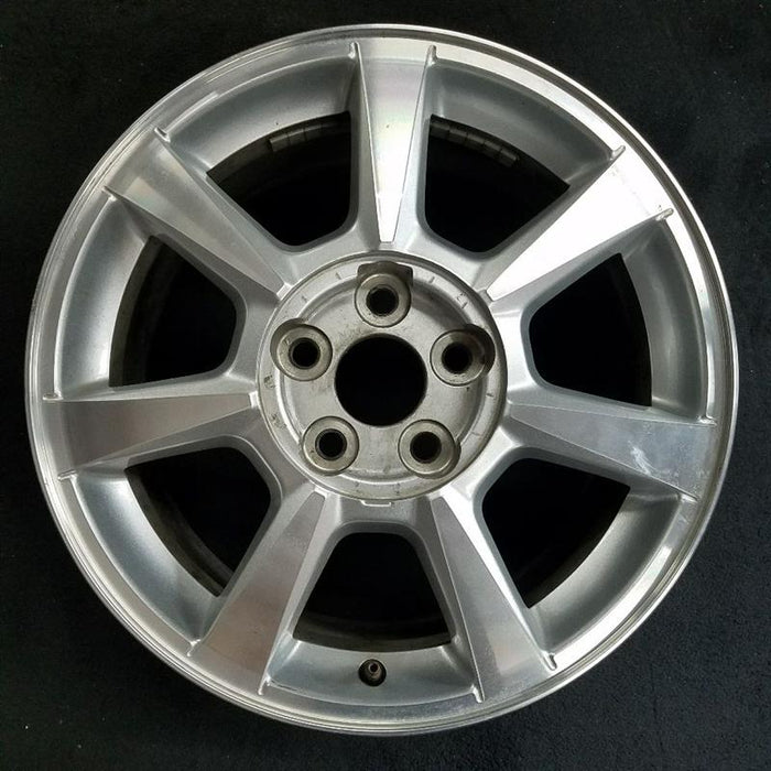 17" CTS 08 17x8 alloy 7 spoke polished opt P62 Original OEM Wheel Rim