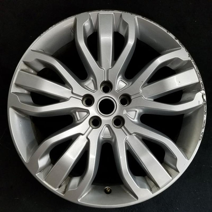 21" RANGE ROVER SPORT 14-15 21x9.5 alloy 15 spoke silver Original OEM Wheel Rim