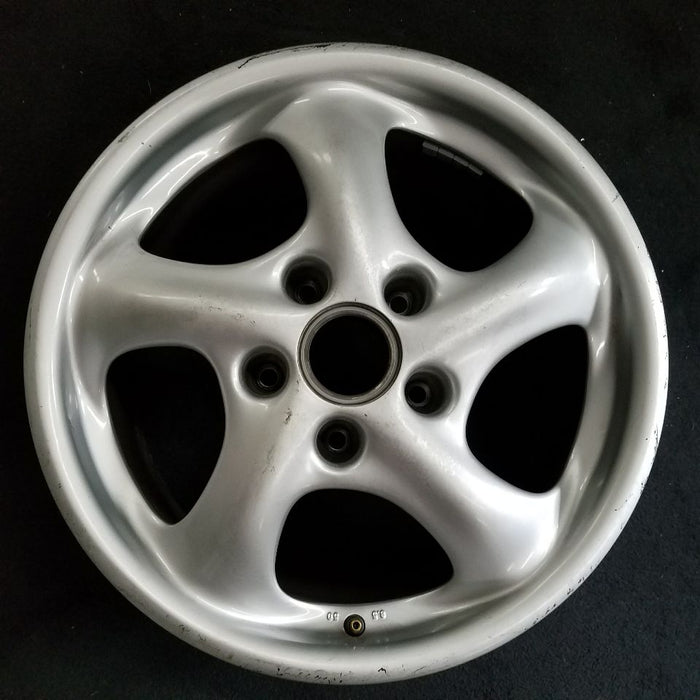 18" PORSCHE BOXSTER 98-00 18x9 5 spoke rear Original OEM Wheel Rim