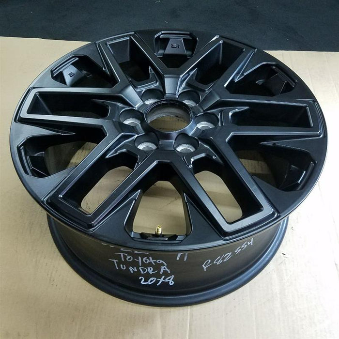 20" SEQUOIA 23-24 20x8 open spoke 6 spoke matte black Original OEM Wheel Rim