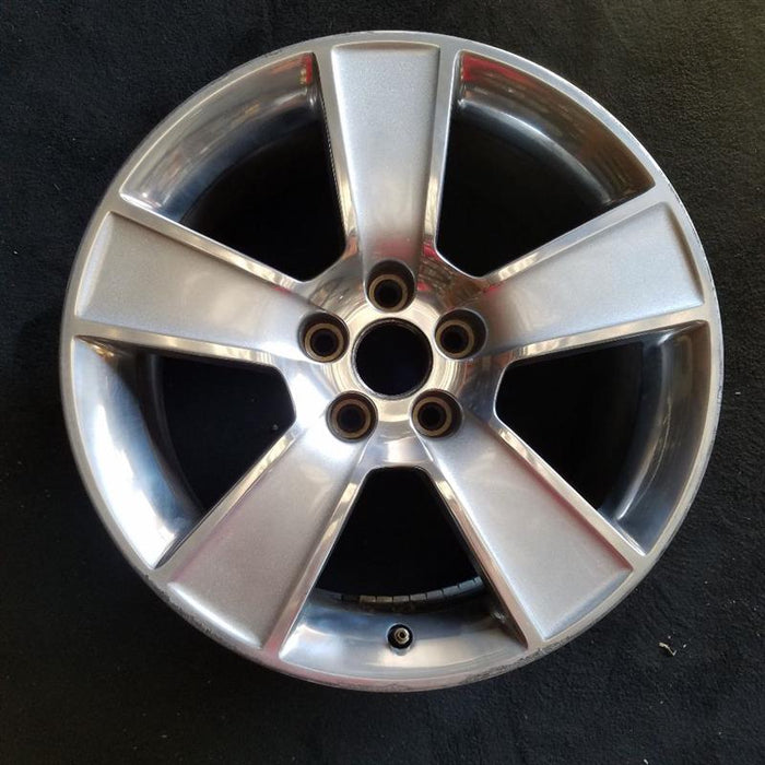 18" MUSTANG 06-09 18x8.5 5 spoke aluminum wide flat spoke silver paint Original OEM Wheel Rim