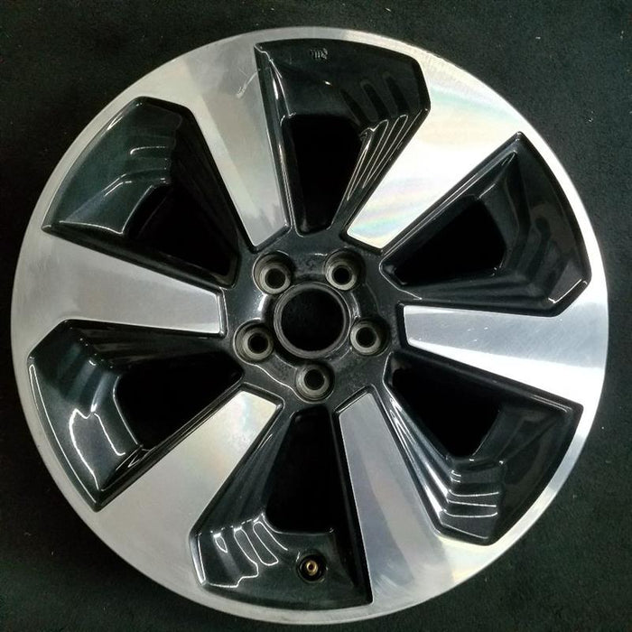 17" FORESTER 17-18 17x7 alloy 6 spoke w/machined face dark gray pockets Original OEM Wheel Rim